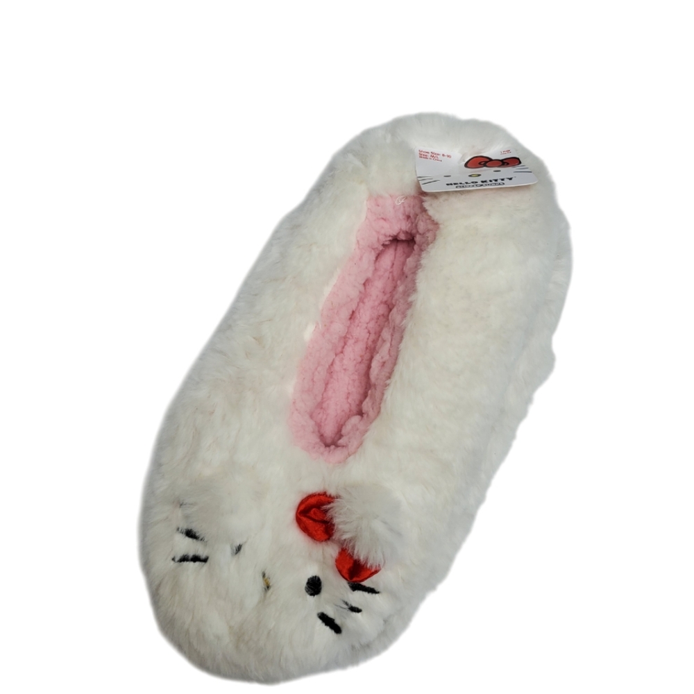 NWT Hello Kitty Slipper Socks Size M/L